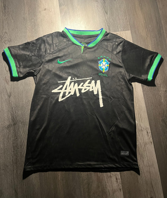 Brazil x Stüssy "Black Leopard" Special Edition Jersey