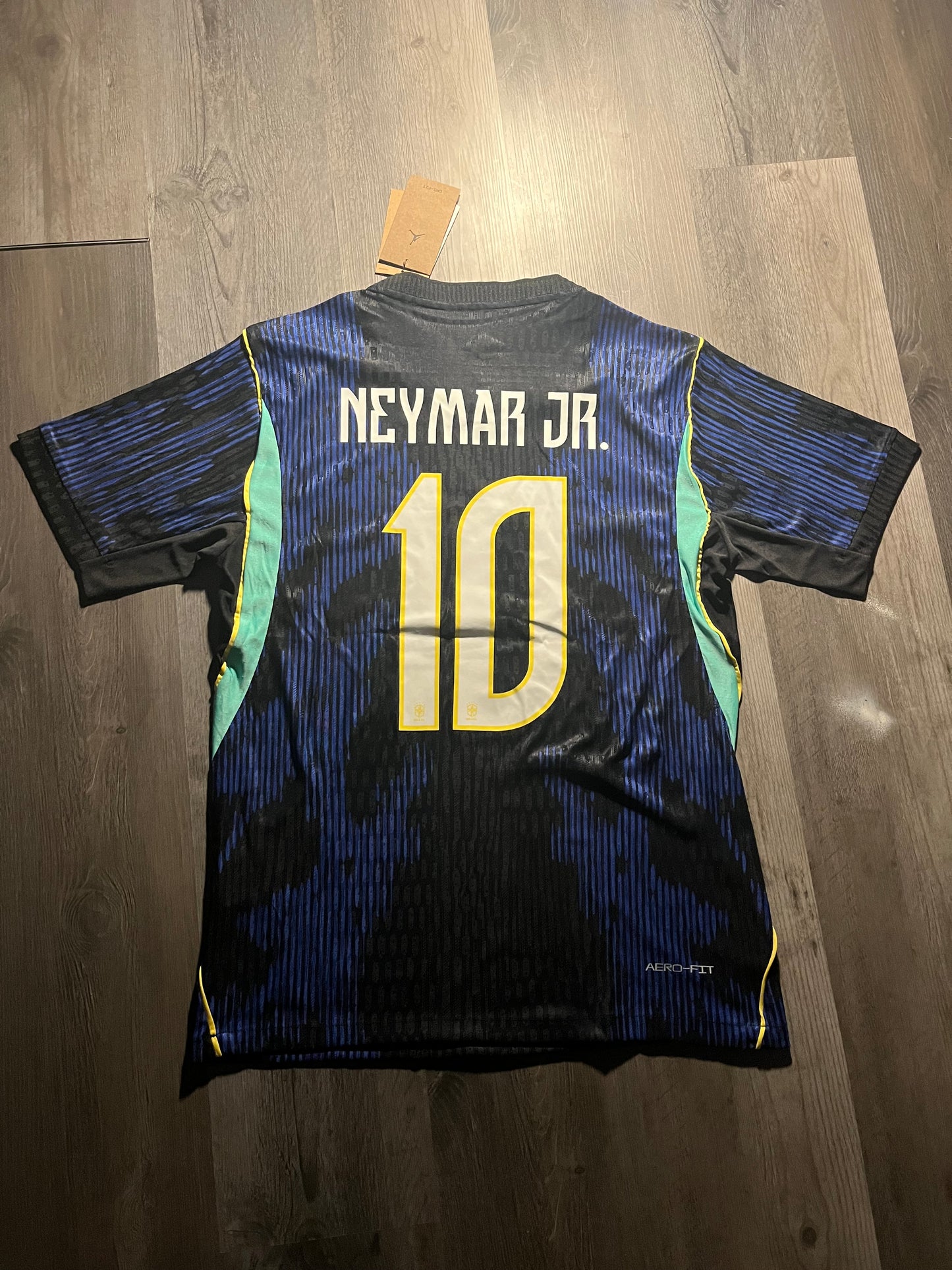official Brazil 2026 World Cup Away Jersey custom-printed with Neymar Jr. and his iconic number 10