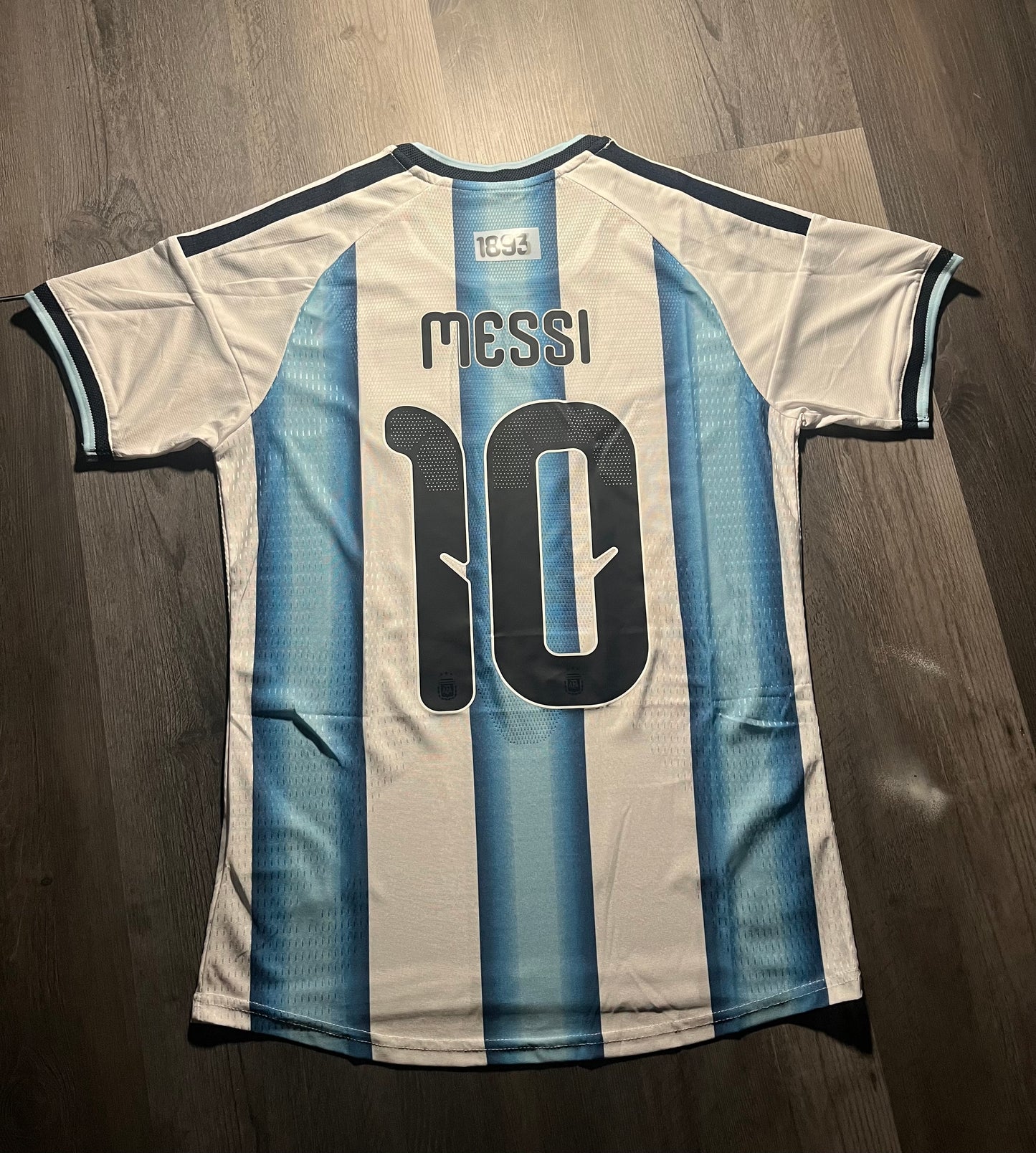 Argentina 2026 Home Jersey featuring Lionel Messi's name and number 10