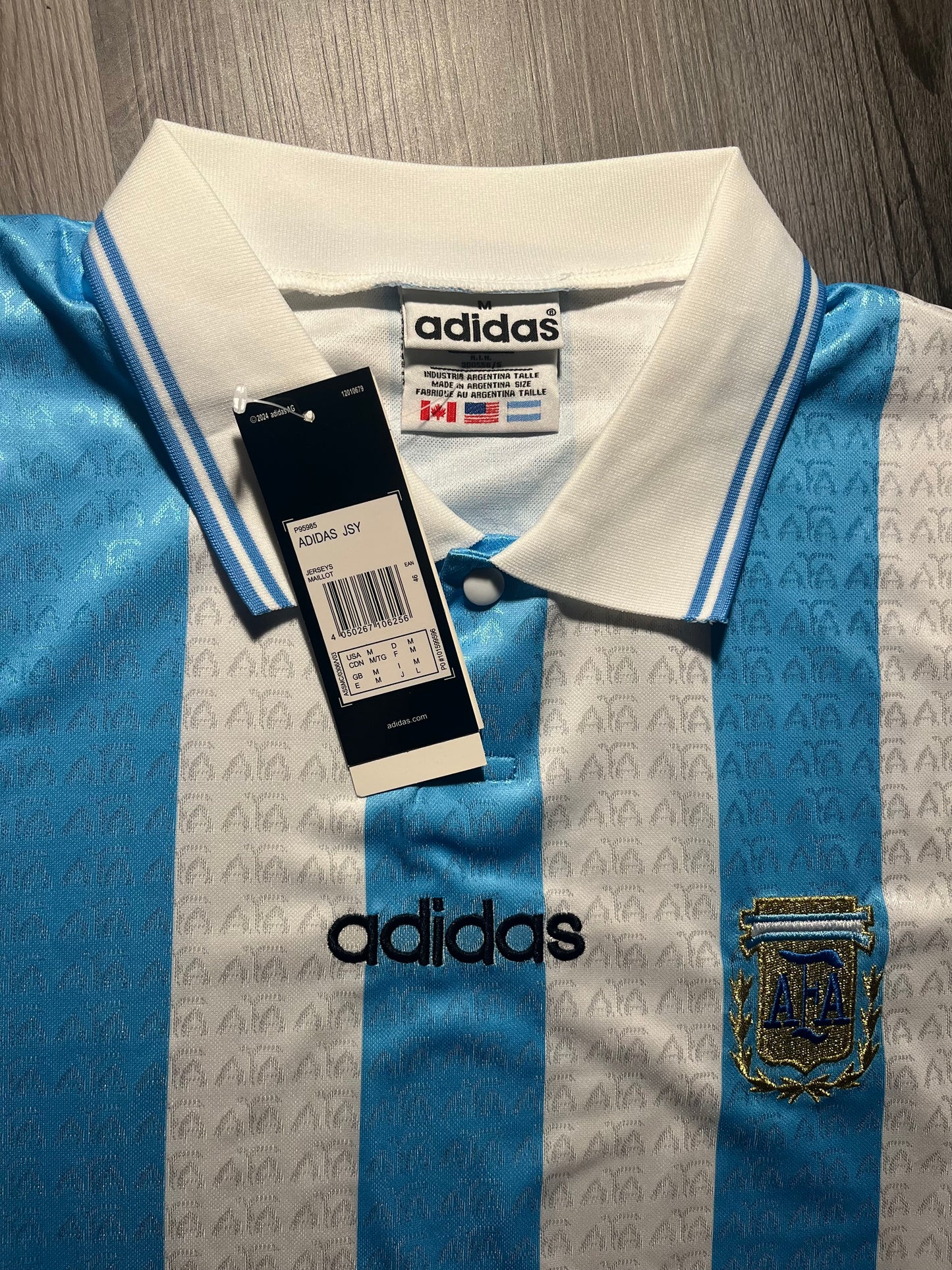 1994 Argentina Home Jersey