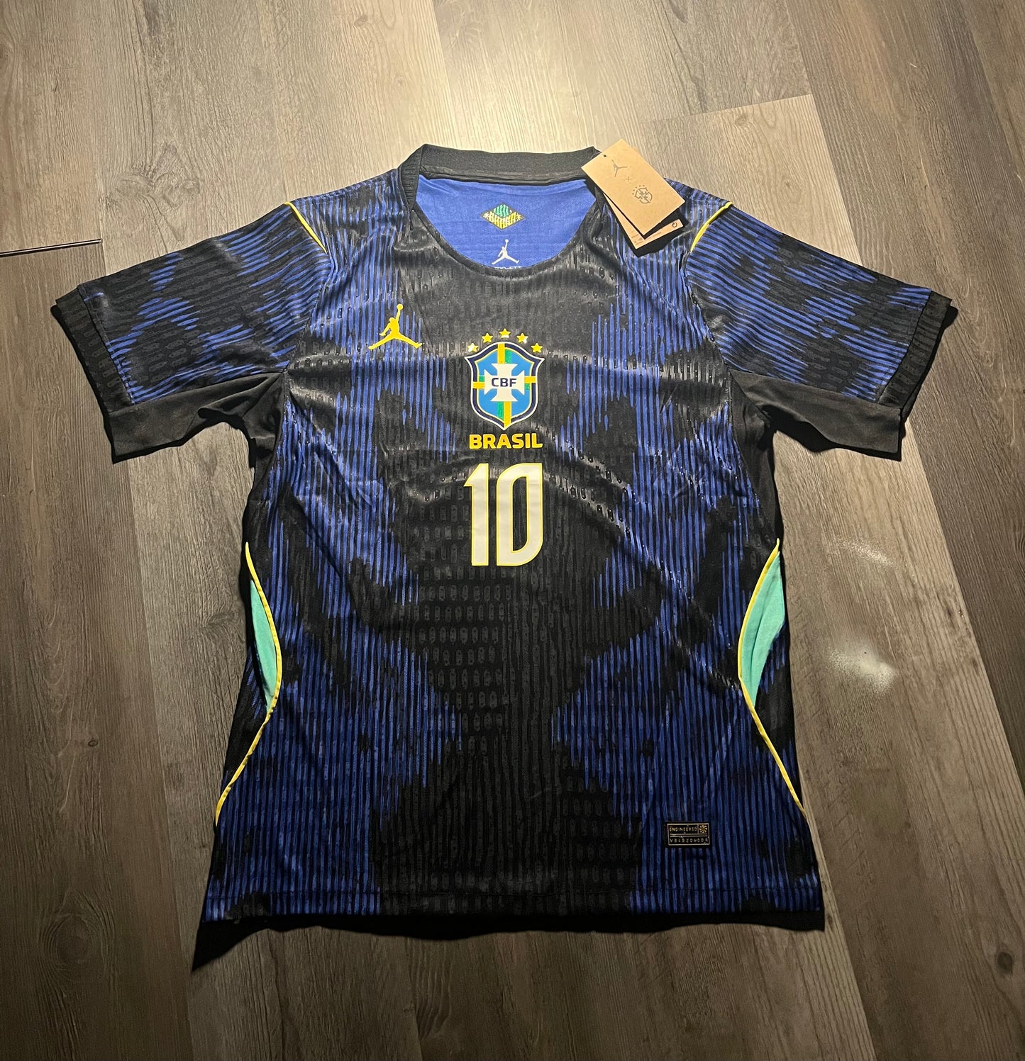 official Brazil 2026 World Cup Away Jersey custom-printed with Neymar Jr. and his iconic number 10