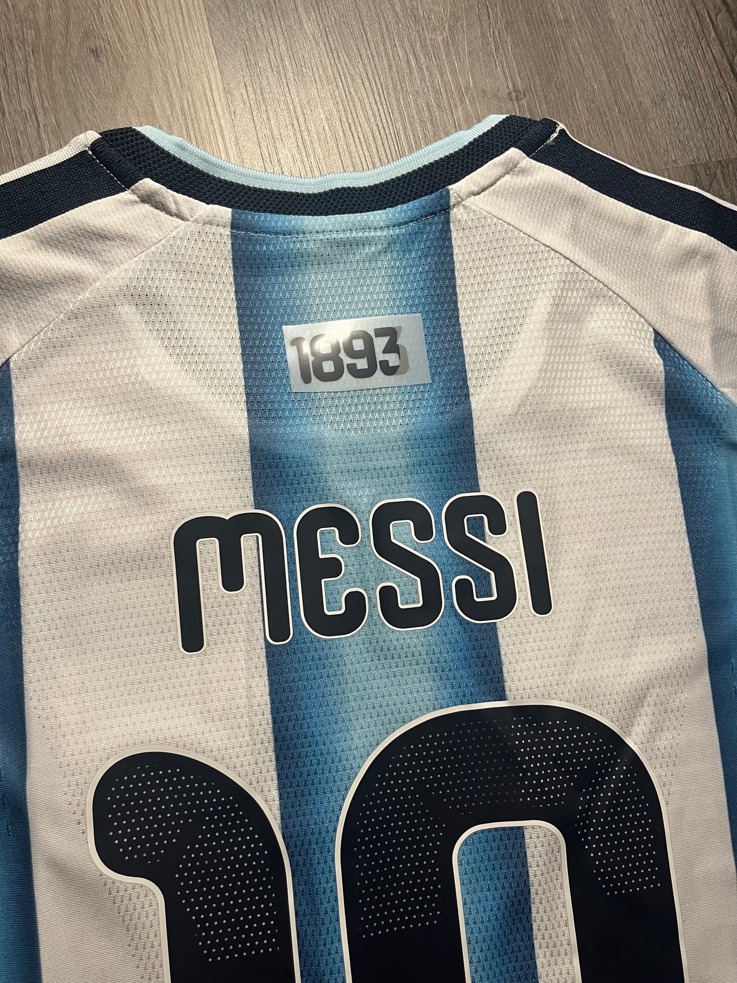 Argentina 2026 Home Jersey featuring Lionel Messi's name and number 10