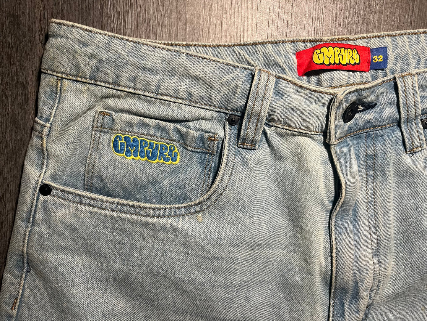 Empyre light blue denim skate jeans