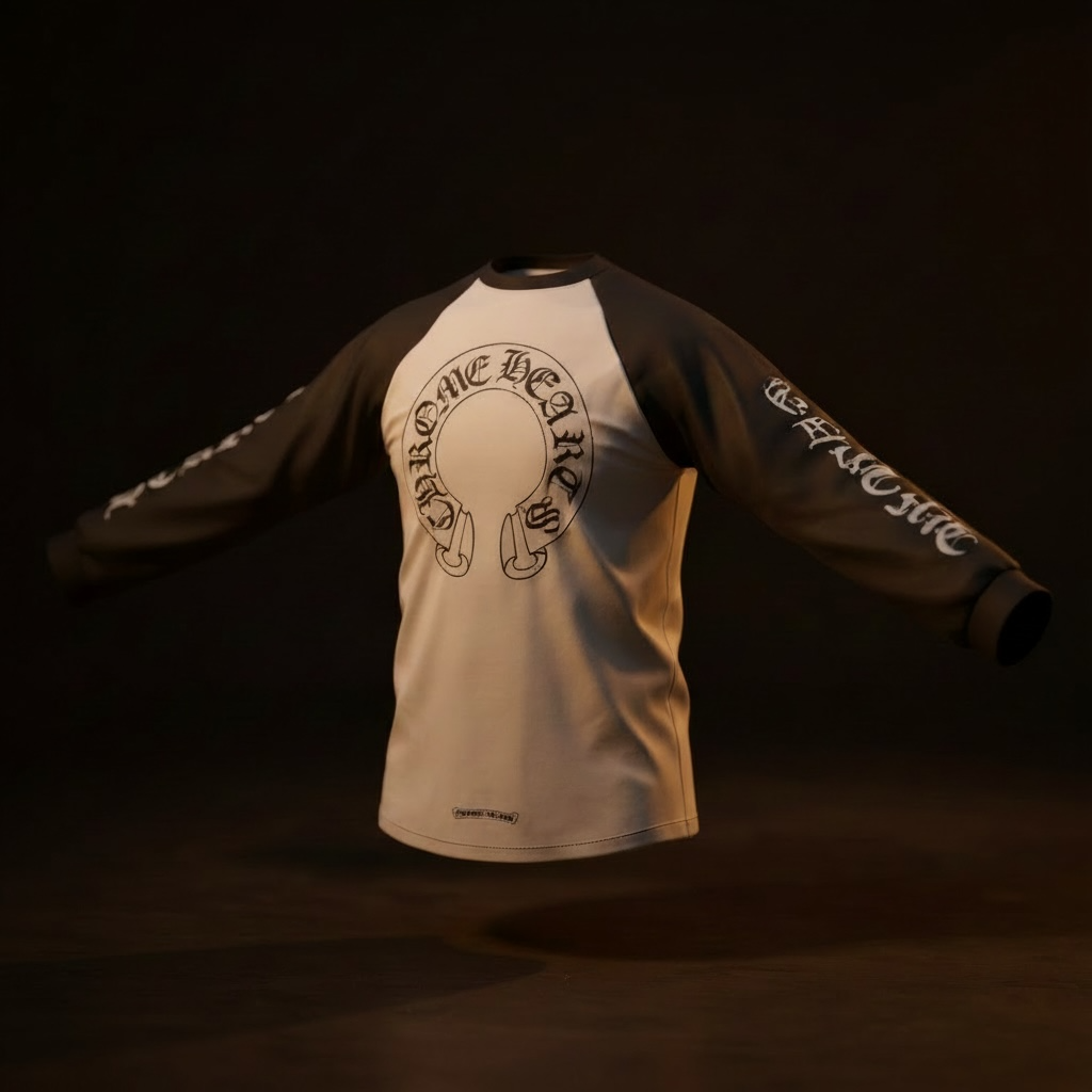 Chrome Hearts Horseshoe Baseball Shirt