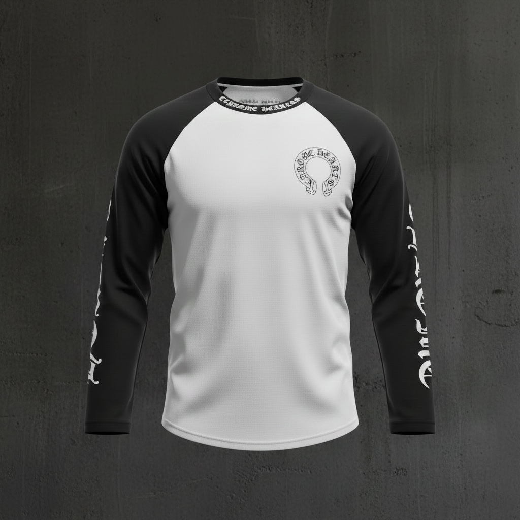 Chrome Hearts Horseshoe Baseball Shirt