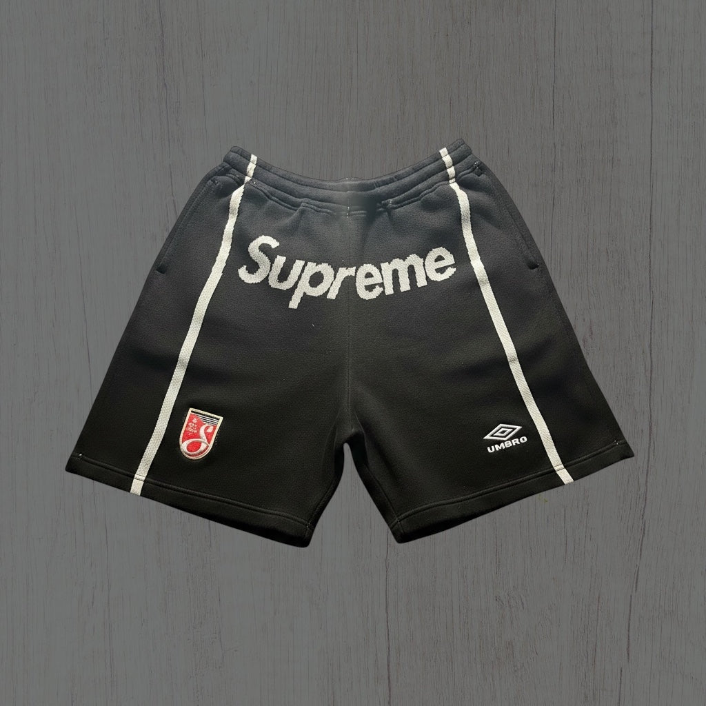 Supreme x Umbro Knit Soccer Short in the "Black"
