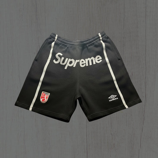 Supreme x Umbro Knit Soccer Short in the "Black"