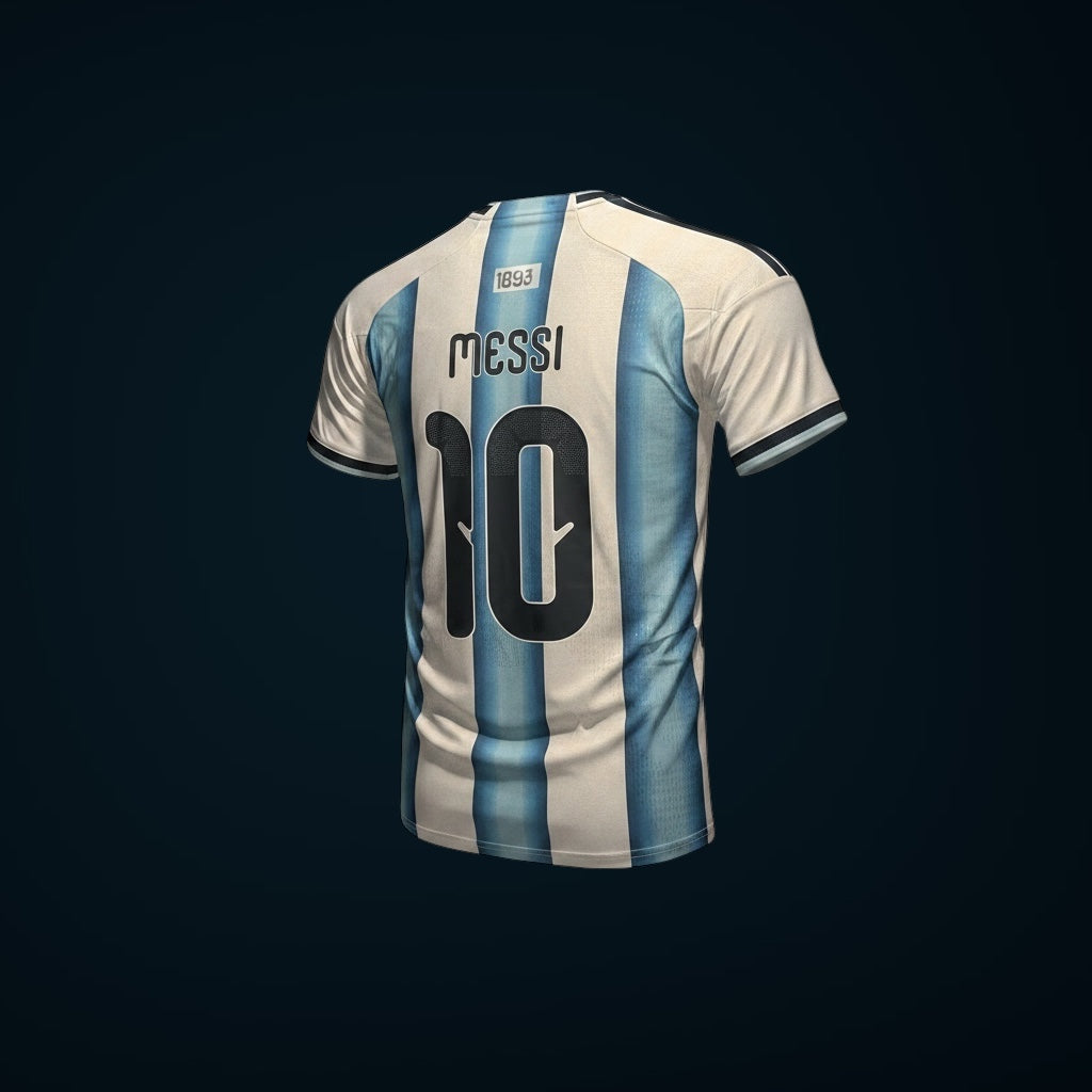 Argentina 2026 Home Jersey featuring Lionel Messi's name and number 10