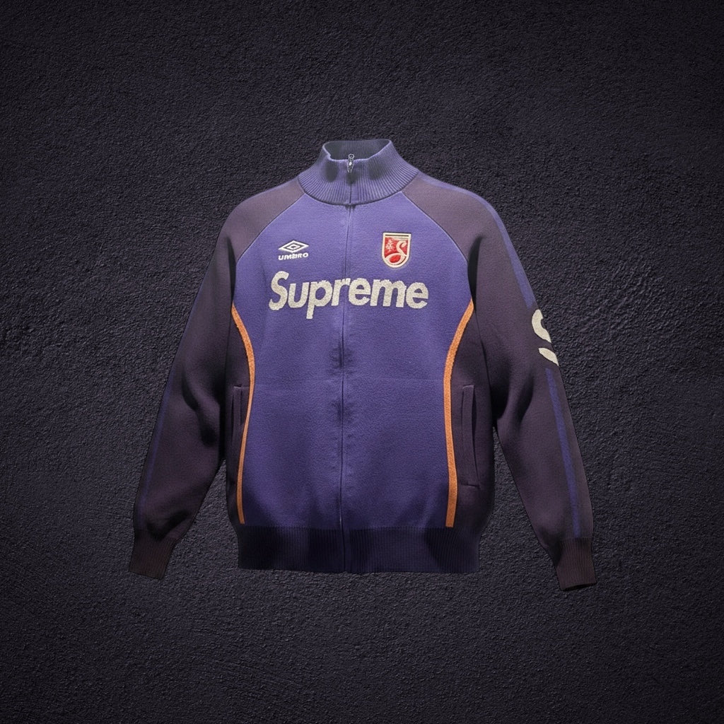 Supreme®/Umbro® Zip Up Sweater from the Spring/Summer 2025 collection.