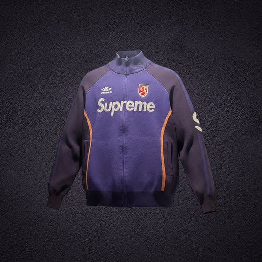 Supreme®/Umbro® Zip Up Sweater from the Spring/Summer 2025 collection.